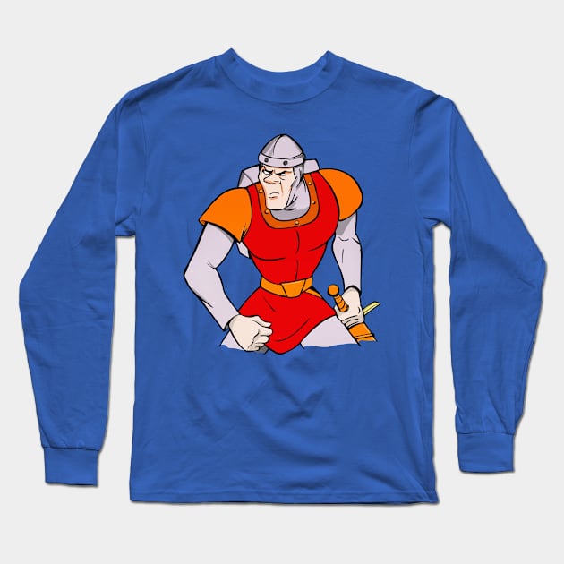 Daring Hero Long Sleeve T-Shirt by winsarcade